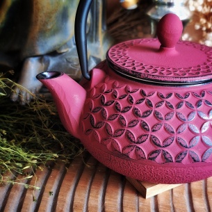 Théière Aka, 0,8L rouge cinabre 2