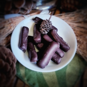 Gingembre confit au chocolat 100 grammes 2