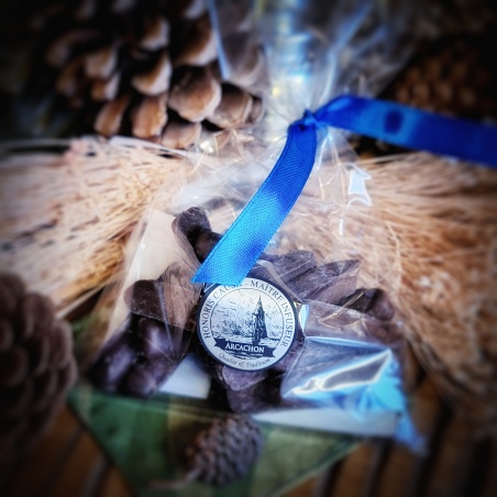 Gingembre confit au chocolat 100 grammes