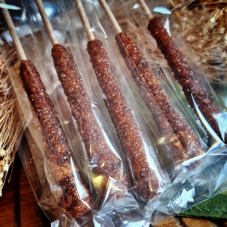 Sucre de canne brun en bâtonnets x5