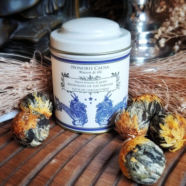 Bourgeons de thé vert chrysanthème & ananas x4 Bourgeons de thé vert chrysanthème & ananas x4