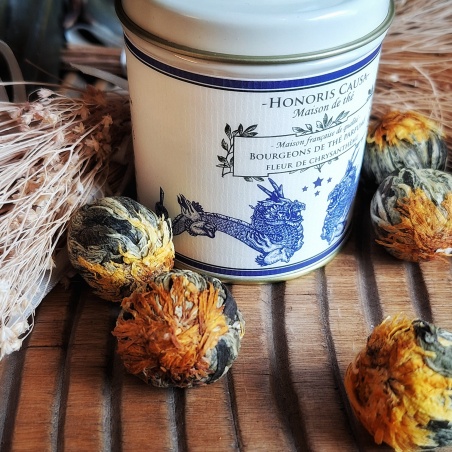 Bourgeons de thé vert chrysanthème & ananas x4