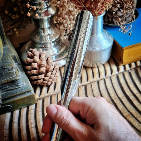 Filtre à thé métal argenté Milord