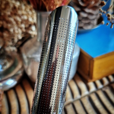 Filtre à thé métal argenté Milord