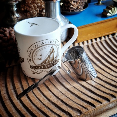 Filtre à thé métal argenté breakfast