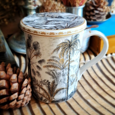 Tasse Esprit de Ceylan (couvercle & filtre intégré)