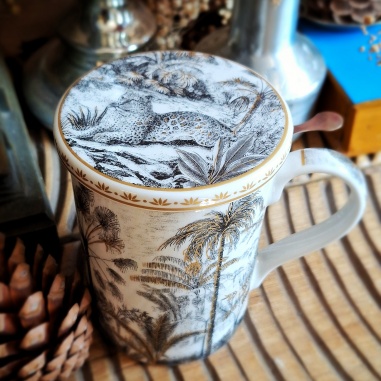 Tasse Esprit de Ceylan (couvercle & filtre intégré)