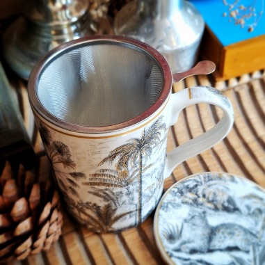 Tasse Esprit de Ceylan (couvercle & filtre intégré)