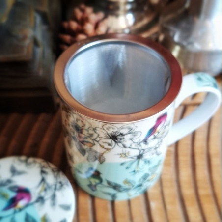 Tasse jardin du désir (couvercle & filtre intégré)