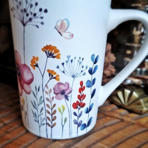Tasse herbarium (rose & orange) 2