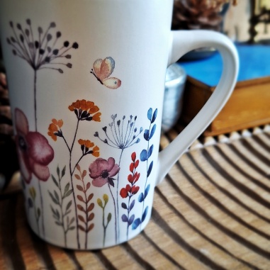 Tasse herbarium (rose & orange)