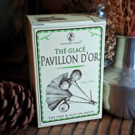 Pavillon d'or, thé vert glacé