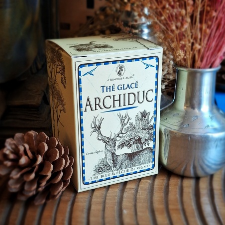 Archiduc, thé bleu glacé