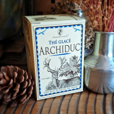 Archiduc, thé bleu glacé