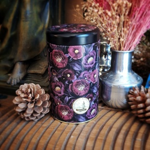 Boîte Pivoine pourpre, métal 150gr