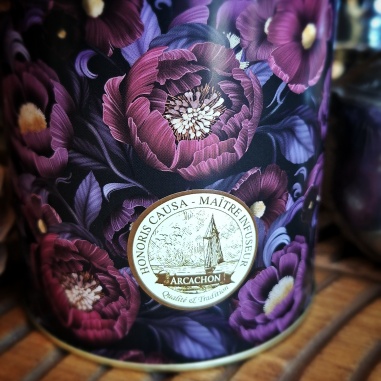 Boîte Pivoine pourpre, métal 150gr