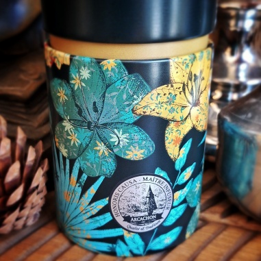 Boîte jardin des alizés, verte & jaune 100gr