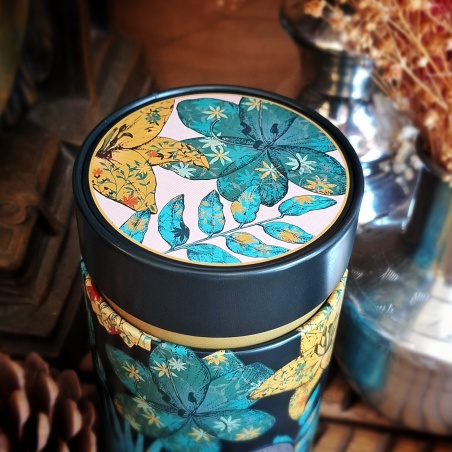 Boîte jardin des alizés, verte & jaune 100gr