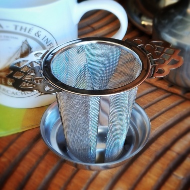 Filtre à thé métal papillon