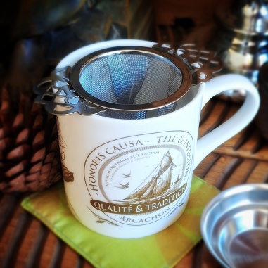 Filtre à thé métal papillon