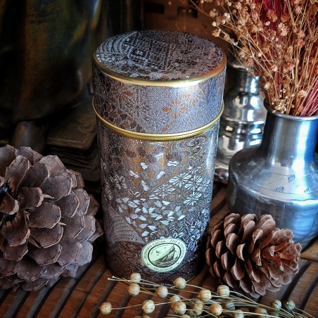 Boîte Soie de Kobé 150gr vermeil impérial