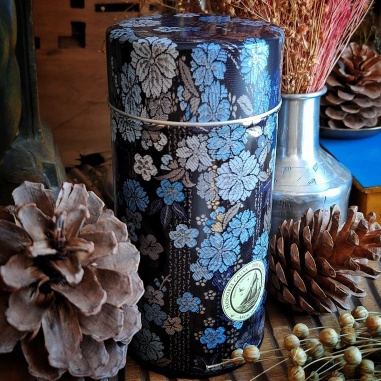 Boîte Soie de Kobé 150gr bleue saphir