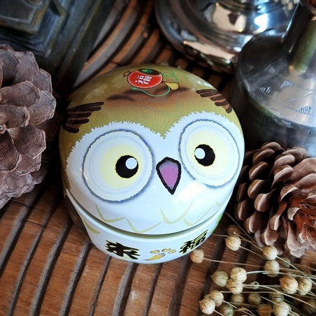 Boîte Fukuro Monsieur chouette, 80 gr