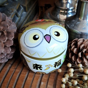 Boîte Fukuro Monsieur chouette, 80 gr