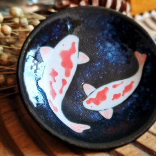 Coupelle à sachets carpe koï 2