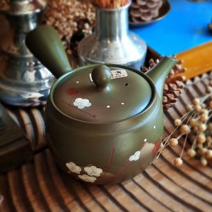 Théière Tokoname midori Japon