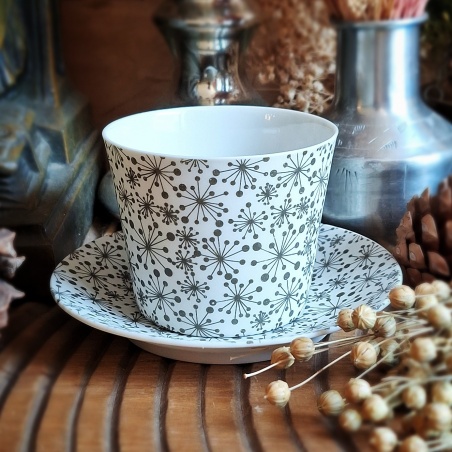 Tasse Kutani sobacha porcelaine fine du Japon