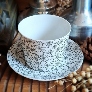 Tasse Kutani sobacha porcelaine fine du Japon