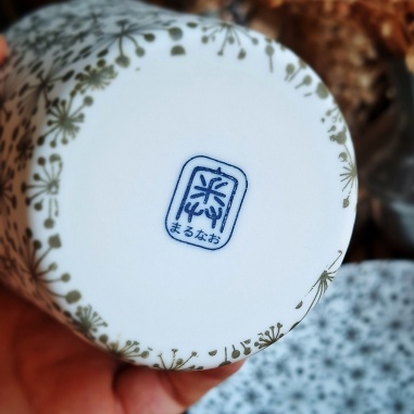 Tasse Kutani sobacha porcelaine fine du Japon