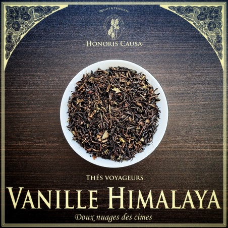 Vanille Himalaya, thé noir