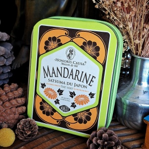 Mandarine satsuma du Japon, thé vert coffret 30 sachets individuels
