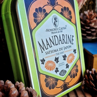 Mandarine satsuma du Japon, thé vert coffret 30 sachets individuels