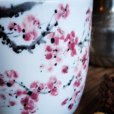 Tasse Kyoto, fleurs de sakura