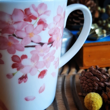 Tasse Hanami (fleurs de Sakura)