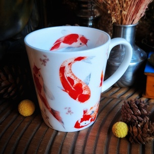 Tasse Koï (la carpe)