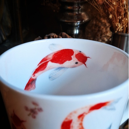 Tasse Koï (la carpe)