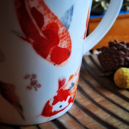 Tasse Koï (la carpe)