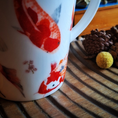Tasse Koï (la carpe)