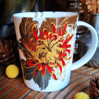Tasse Kikugiku (le chrysanthème impérial)