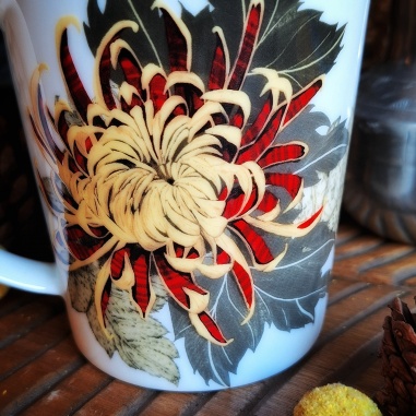 Tasse Kikugiku (le chrysanthème impérial)