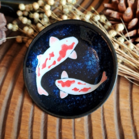 Coupelle à sachets carpe koï