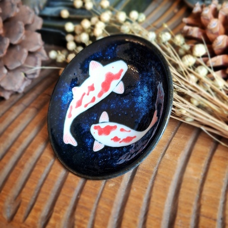 Coupelle à sachets carpe koï