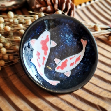 Coupelle à sachets carpe koï