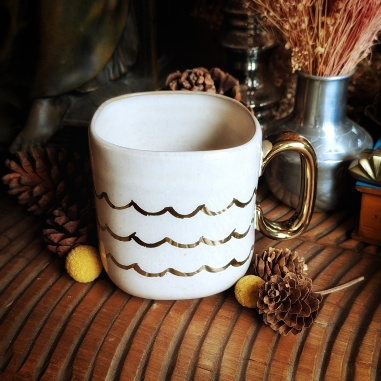 Tasse Rapa-nui blanche