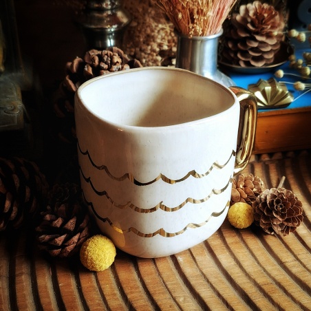 Tasse Rapa-nui blanche