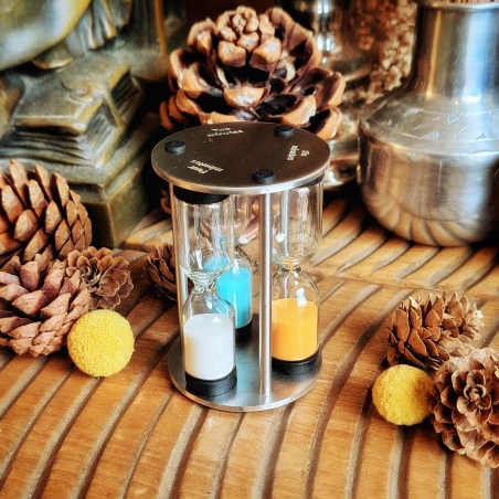 Sablier 2/4/6 minutes métal